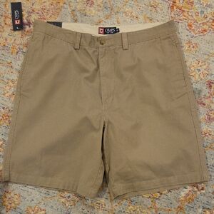 Chaps Tan Chino Shorts Classic Style